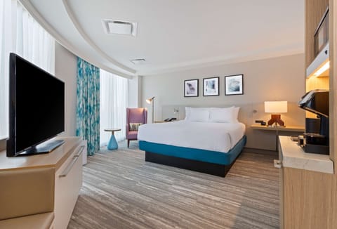 Premium Room, 1 King Bed | Individually furnished, desk, laptop workspace, blackout drapes