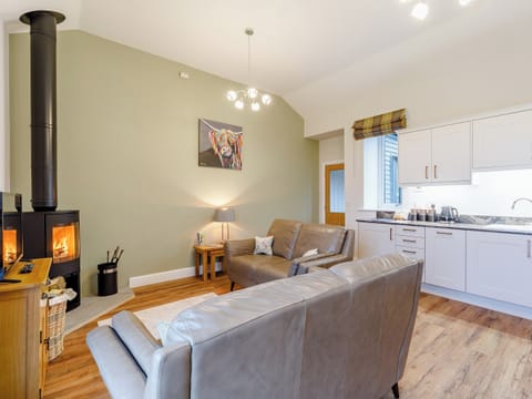 Open plan living space | Merry Burn Barn, Falstone, near Kielder