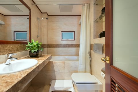 Executive Room, City View | Deep soaking bathtub