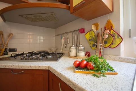 Apartment, 1 Bedroom | Private kitchen | Full-size fridge, microwave, oven, stovetop