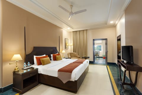 Ganga View Room | In-room safe, desk, blackout drapes, soundproofing