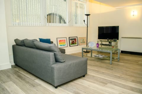 Apartment | Living room | 46-inch flat-screen TV with digital channels, TV, Netflix