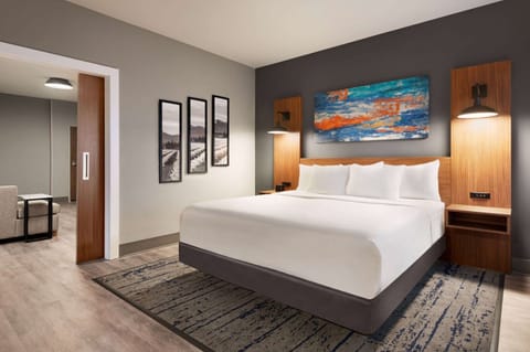 Suite, 1 Bedroom, Non Smoking (Efficiency) | Blackout drapes, iron/ironing board, travel crib, free WiFi