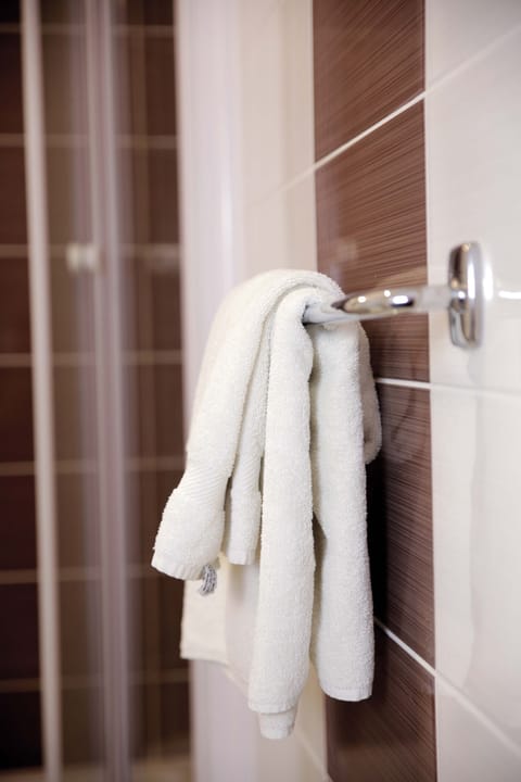 Superior Room | Bathroom amenities | Hair dryer, towels