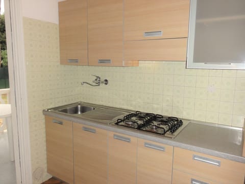 Apartment, 2 Bedrooms (B40012) | Private kitchen | Full-size fridge, microwave, stovetop, cookware/dishes/utensils