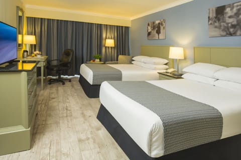 In-room safe, desk, blackout drapes, iron/ironing board