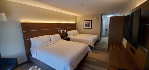 Standard Room, 2 Queen Beds | In-room safe, desk, laptop workspace, iron/ironing board