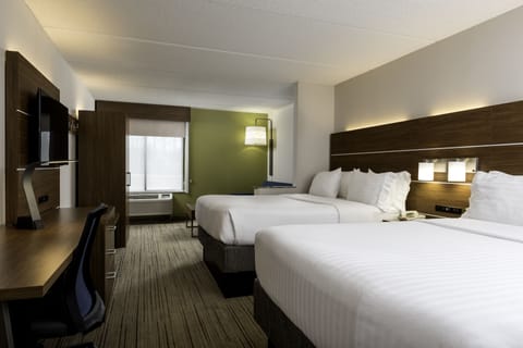 Suite, 2 Queen Beds | Premium bedding, in-room safe, desk, blackout drapes