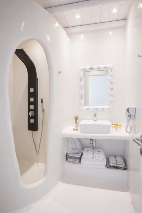 Superior Suite | Bathroom | Free toiletries, hair dryer, bathrobes, slippers