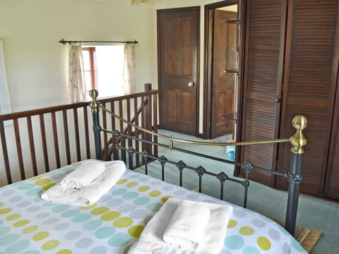 Comfortable double bedroom | Barncott - Trewellard Manor Farm, Trewellard, near Penzance