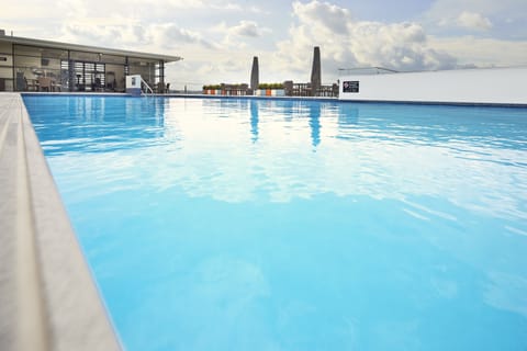 Indoor pool, outdoor pool, open 6:30 AM to 11:00 PM, pool umbrellas