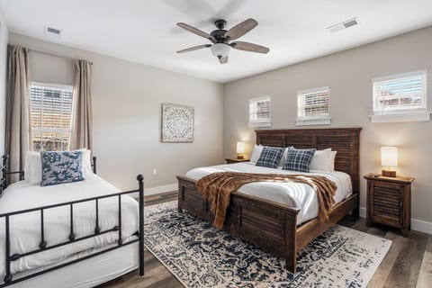 Upper level King bedroom #1 w/ ensuite bath