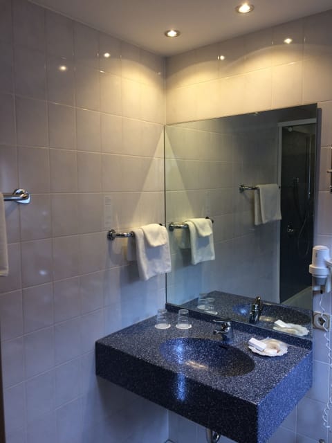 Standard Room, 1 Twin Bed | Bathroom | Free toiletries, hair dryer, towels