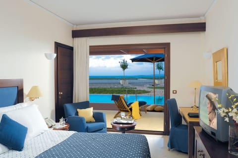 Superior Room, Pool Access, Sea View | View from room