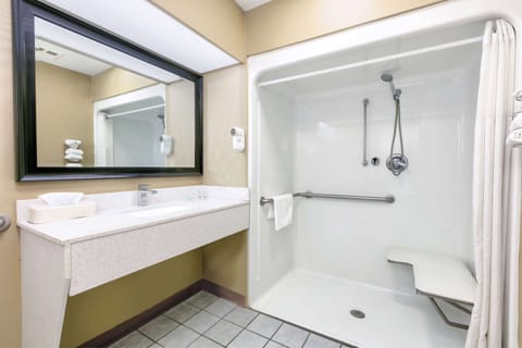 Room, 1 King Bed, Accessible, Non Smoking (Mobility Accessible) | Accessible bathroom