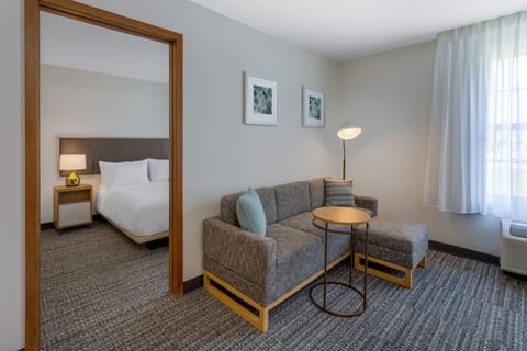 Suite, 1 Bedroom | Living area | Plasma TV