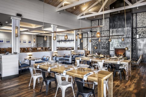 Dinner served, farm to table cuisine