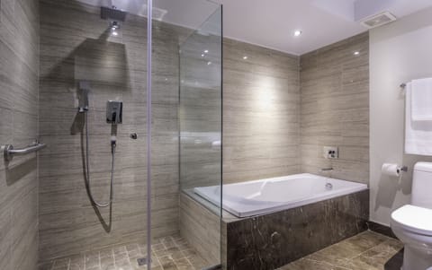 Presidential Suite | Bathroom | Free toiletries, hair dryer, towels