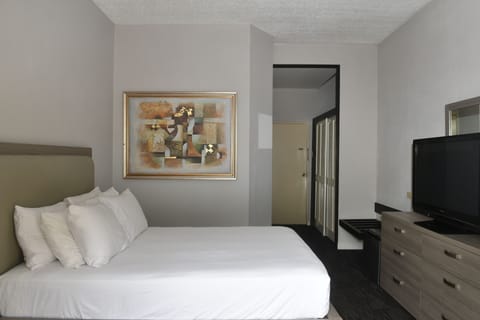 Standard Room, 1 Bedroom, Balcony | Desk, blackout drapes, iron/ironing board, Internet