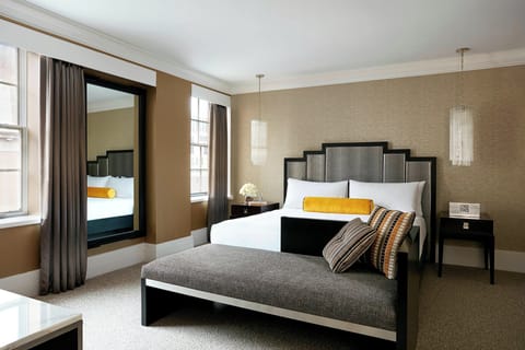 Premium bedding, pillowtop beds, in-room safe, desk