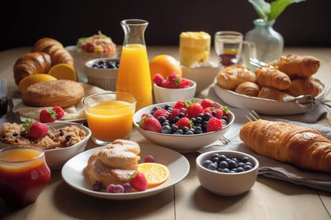 Breakfast buffet