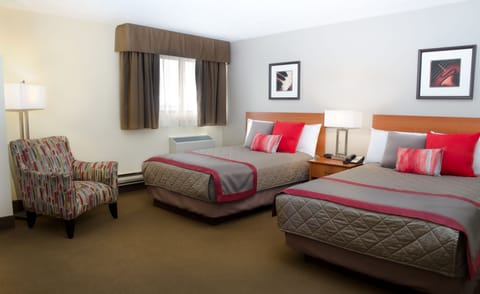 Standard Double Room, 2 Double Beds | View from room