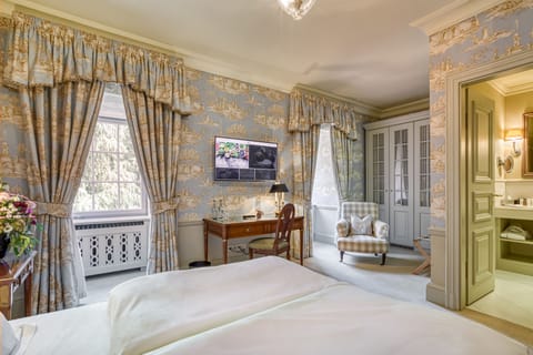 Double Room (Jagdschloss) | Egyptian cotton sheets, premium bedding, minibar, in-room safe