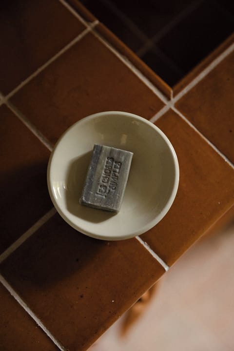 Shower, free toiletries, hair dryer, bathrobes