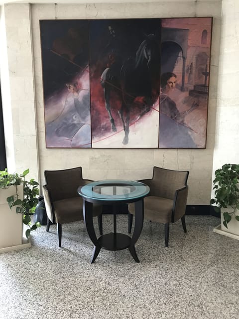 Lobby sitting area