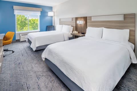 Standard Room, 2 Queen Beds | In-room safe, blackout drapes, iron/ironing board, rollaway beds