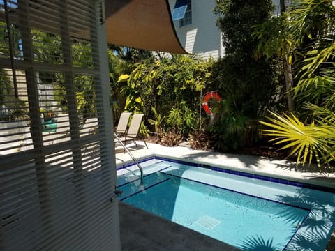 Herlihy, Ground Floor, Poolside | Individually decorated, individually furnished, iron/ironing board