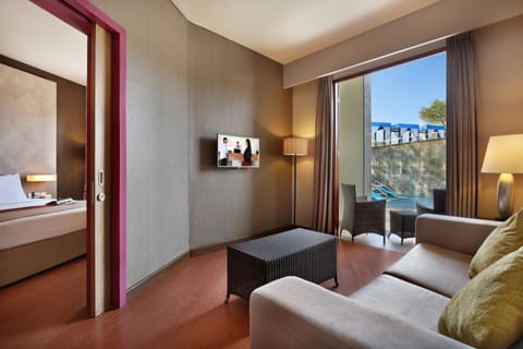 Junior Suite, 1 Double Bed with Sofa bed | View from room