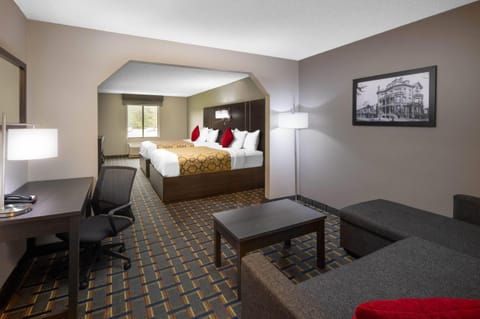 Studio Suite, 2 Queen Beds, Non Smoking | Desk, iron/ironing board, cribs/infant beds, rollaway beds