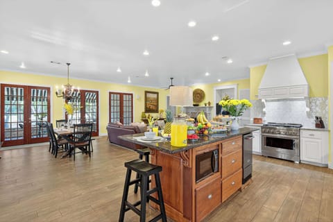 Main House Kitchen and Dining Area