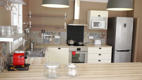 Villa | Private kitchen | Coffee/tea maker, electric kettle, highchair