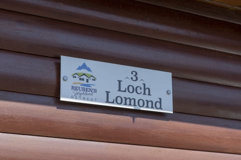 Lodge Loch Lomond Sign