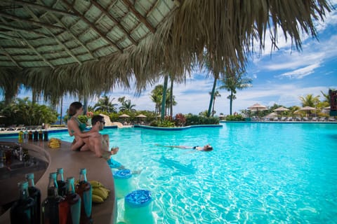 Poolside bar