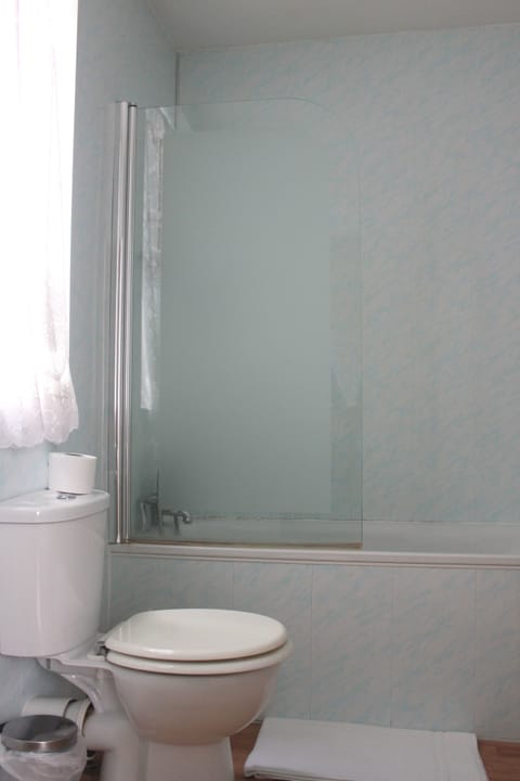 Quadruple Room | Bathroom | Shower, hair dryer, towels