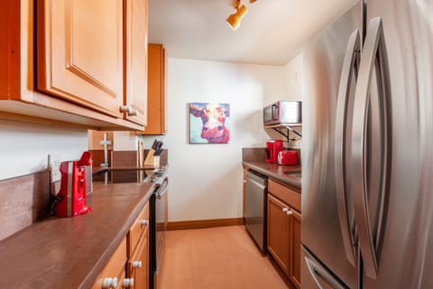 Studio | Private kitchen | Fridge, microwave, oven, dishwasher