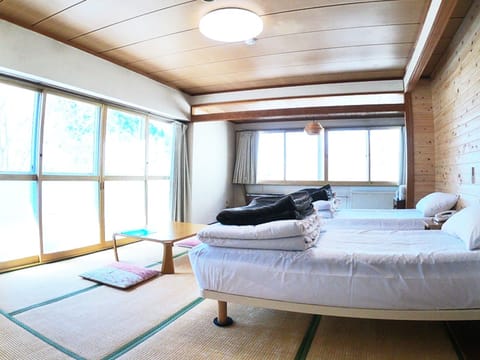 Family Room, Non Smoking (Japanese Style, w/ Toilet, w/o TV) | Desk, free WiFi, bed sheets