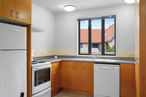 Three Bedroom Apartment | Private kitchen | Microwave, coffee/tea maker, electric kettle, toaster