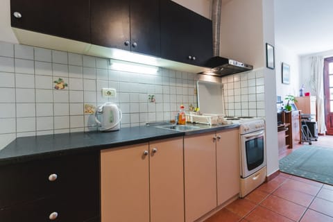 Apartment (One bedroom 2) | Private kitchen | Fridge, oven, stovetop, toaster