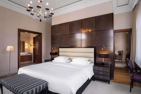 Grand Suite, 1 King Bed | Frette Italian sheets, premium bedding, down comforters, pillowtop beds