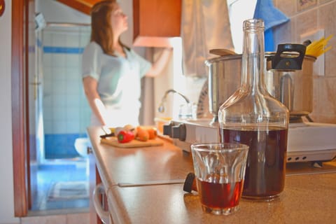 Superior Room (Loft) | Private kitchen | Fridge, stovetop, espresso maker, coffee/tea maker