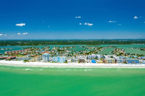 Private beach, white sand