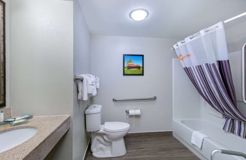 Room, 1 King Bed, Accessible, Non Smoking (Mobility) | Accessible bathroom