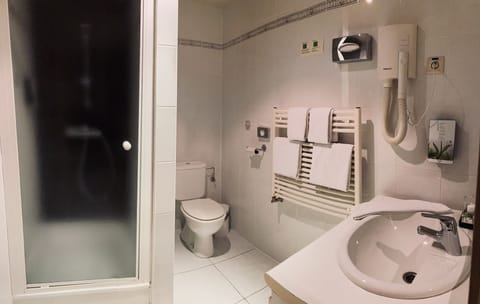 Free toiletries, hair dryer, towels, soap