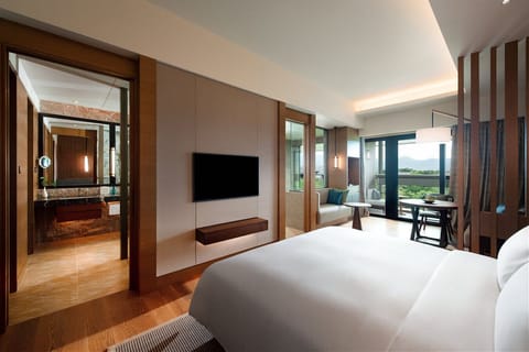 Qingyuan Suite | Free minibar, in-room safe, desk, blackout drapes
