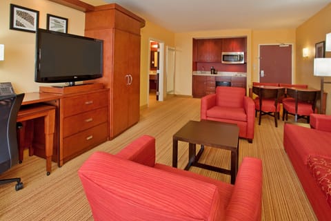 Suite, 1 Bedroom | Living area | LCD TV