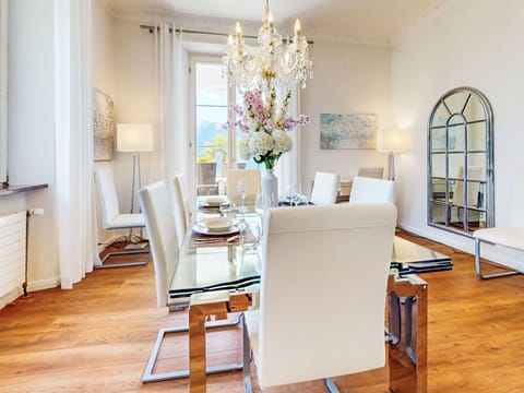 Furniture, Interior Design, Dining Room, Flooring, Wood, Table, Chair, Floor, Kitchen & Dining Room Table, Lighting